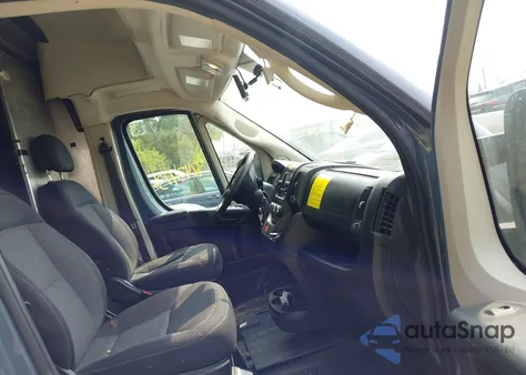 2019 Ram Promaster 3500 Cargo Van High Roof 159 Wb Ext from USA, damaged, VIN 3C6URVJG8KE558731